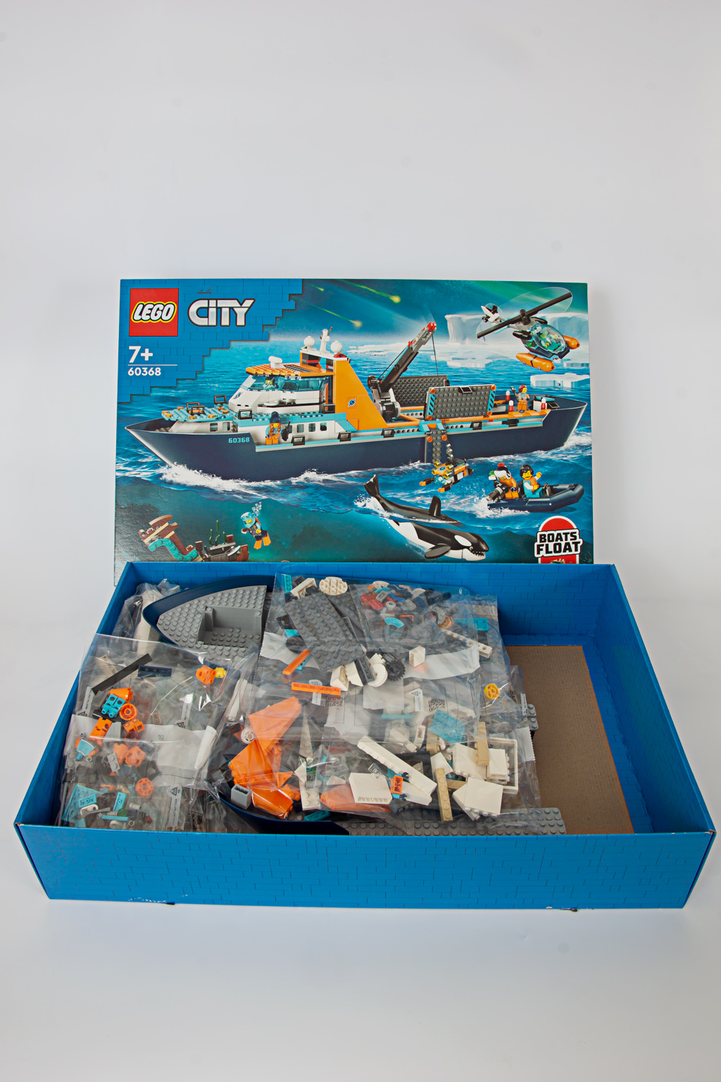 LEGO City 60368 Arktis-Forschungsschiff: Karton