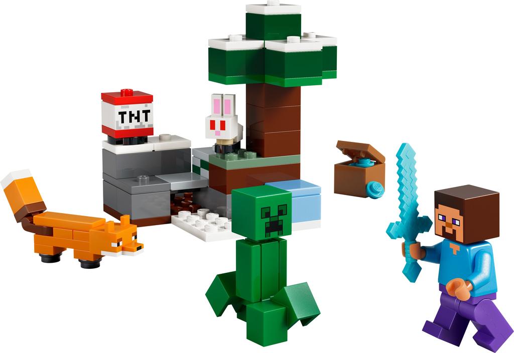 LEGO Minecraft 21583 Steve's Taiga Adventure