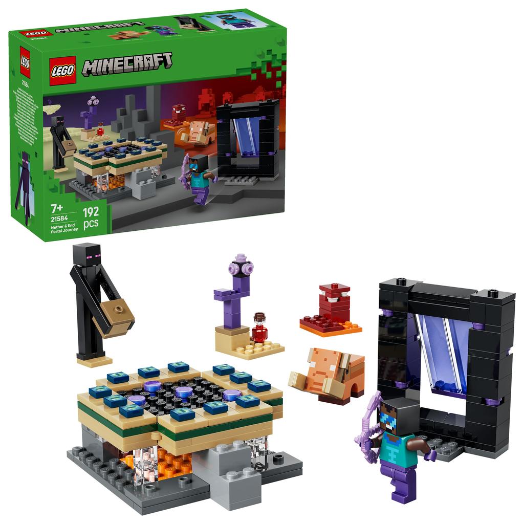 LEGO Minecraft 21584 Nether & End Portal Journey