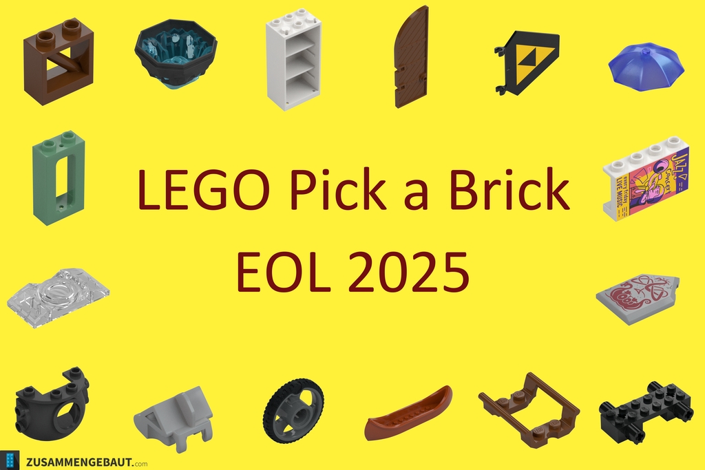 Pick a Brick EOL 2025: Sonstiges