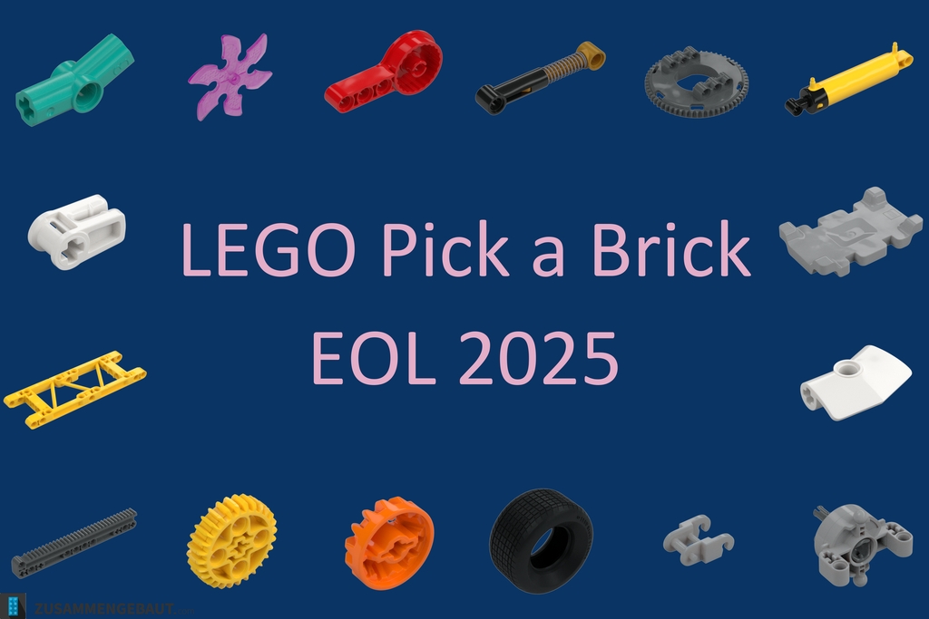 Pick a Brick EOL 2025: Technic