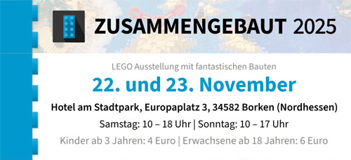 Zusammengebaut 2025 LEGO Ausstellung