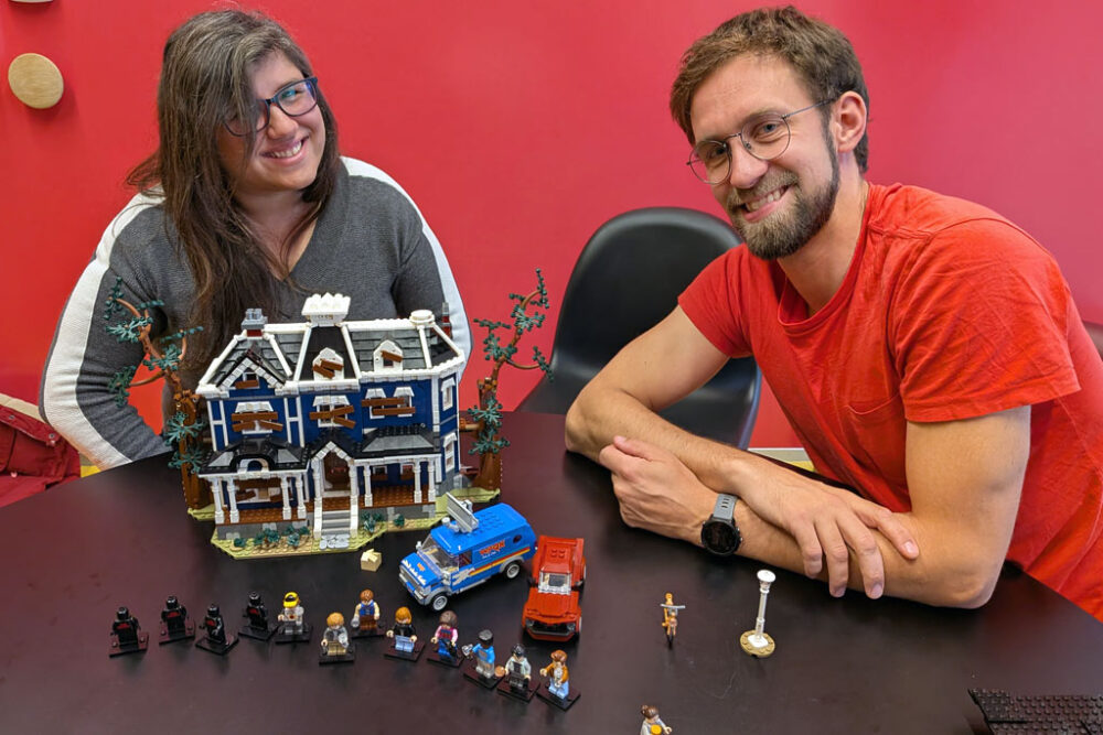 LEGO Stranger Things Design Team