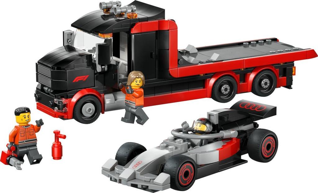 LEGO City 60493 F1 Truck mit Audi F1 Rennwagen