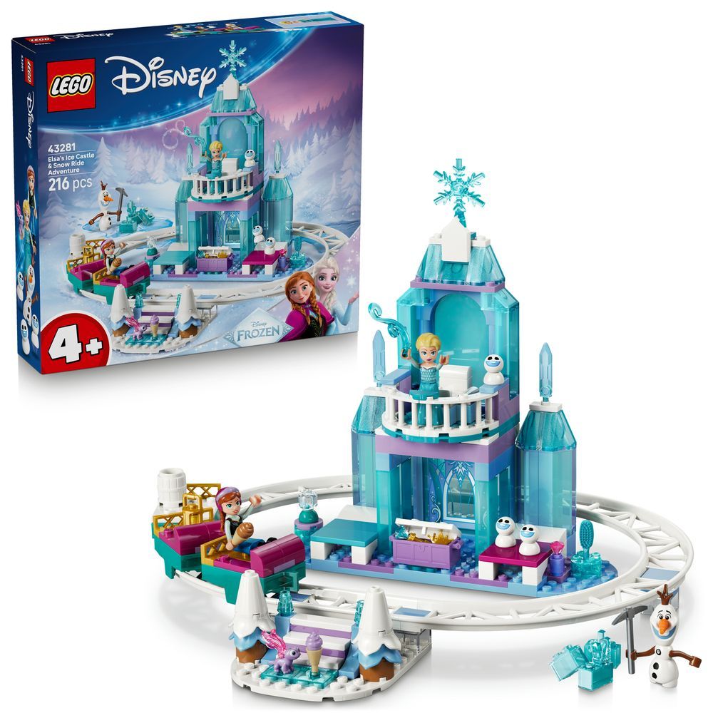 LEGO Disney 43281 Elsas Schlittenfahrt um den Eispalast