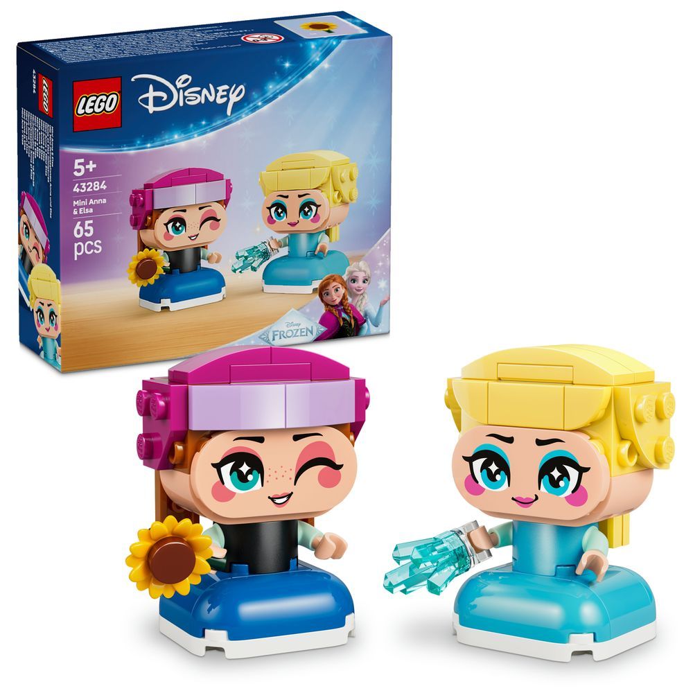 LEGO Disney 43284 Die Mini-Prinzessinnen Anna und Elsa