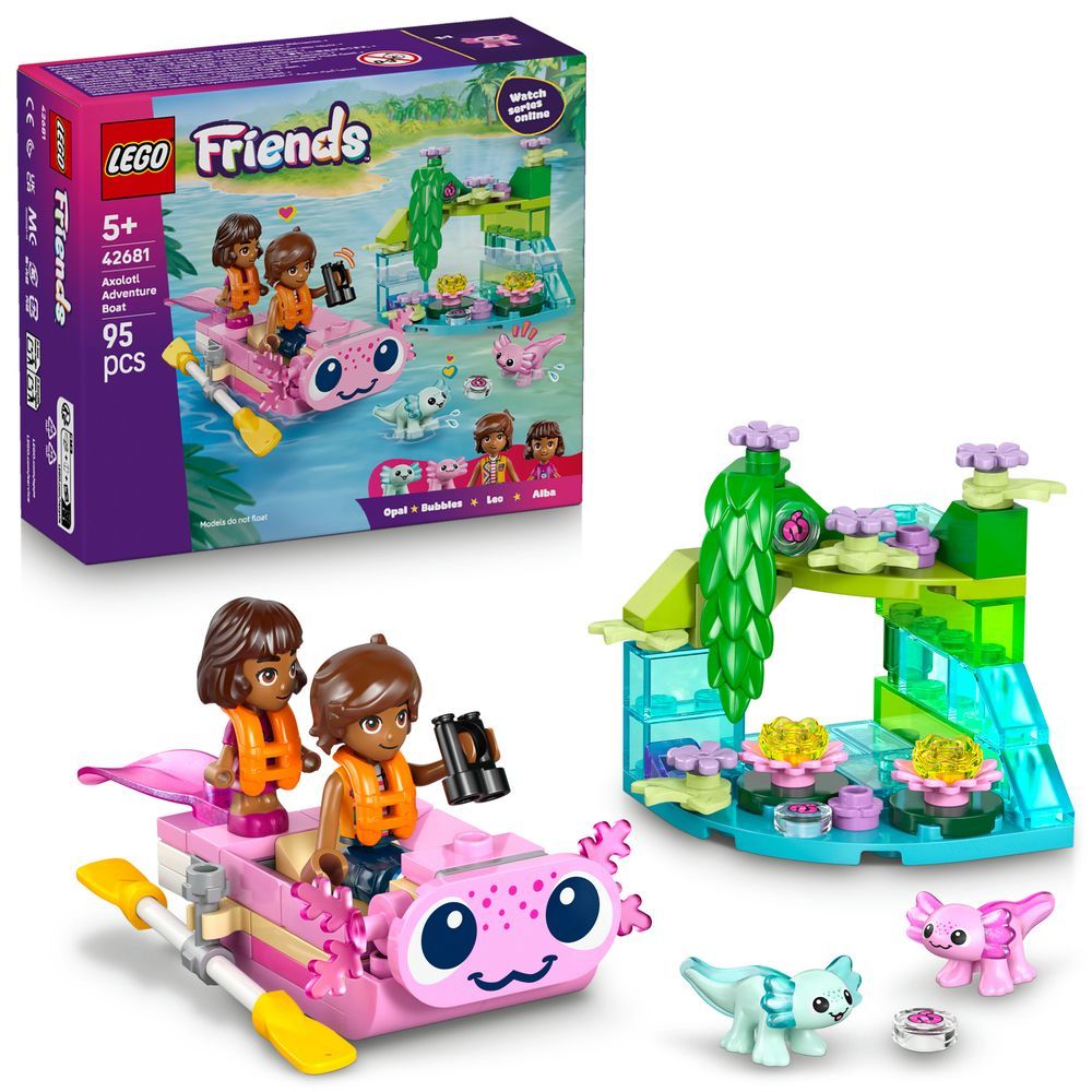LEGO Friends 42681 Axolotl-Abenteuerboot