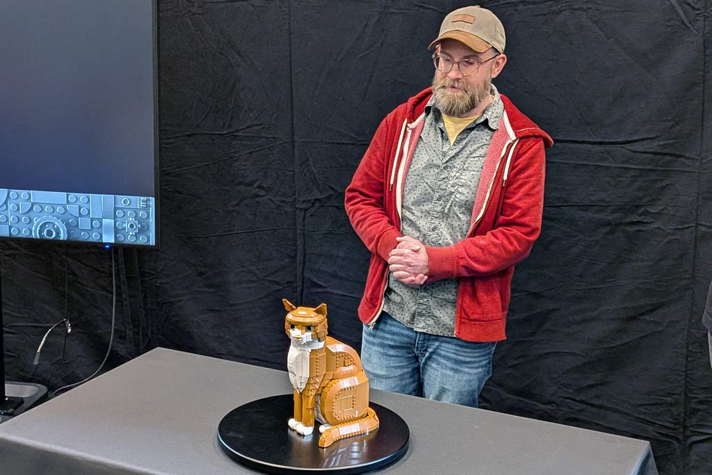 LEGO Ideas 21376 Orangefarbene Katze