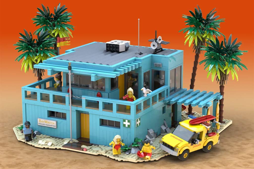LEGO Ideas Baywatch Lifeguard Headquarters