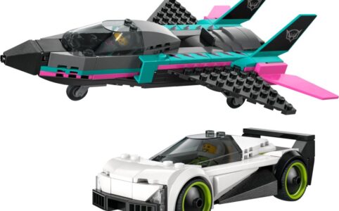 LEGO City 60489 Düsenflieger vs. Rennauto