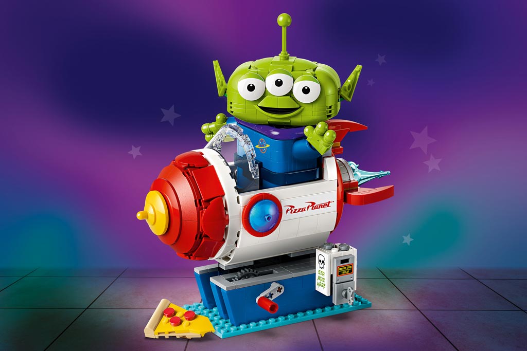LEGO Disney 43307 Pixar Toy Story Alien with Pizza Planet Rocket Ride
