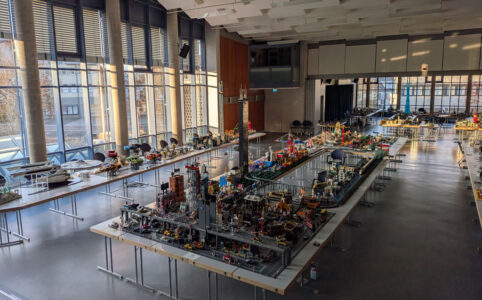 Die Zusammengebaut 2025 fand in Borken statt, in diesem Jahr zieht der Steine-Zirkus weiter nach Fritzlar.