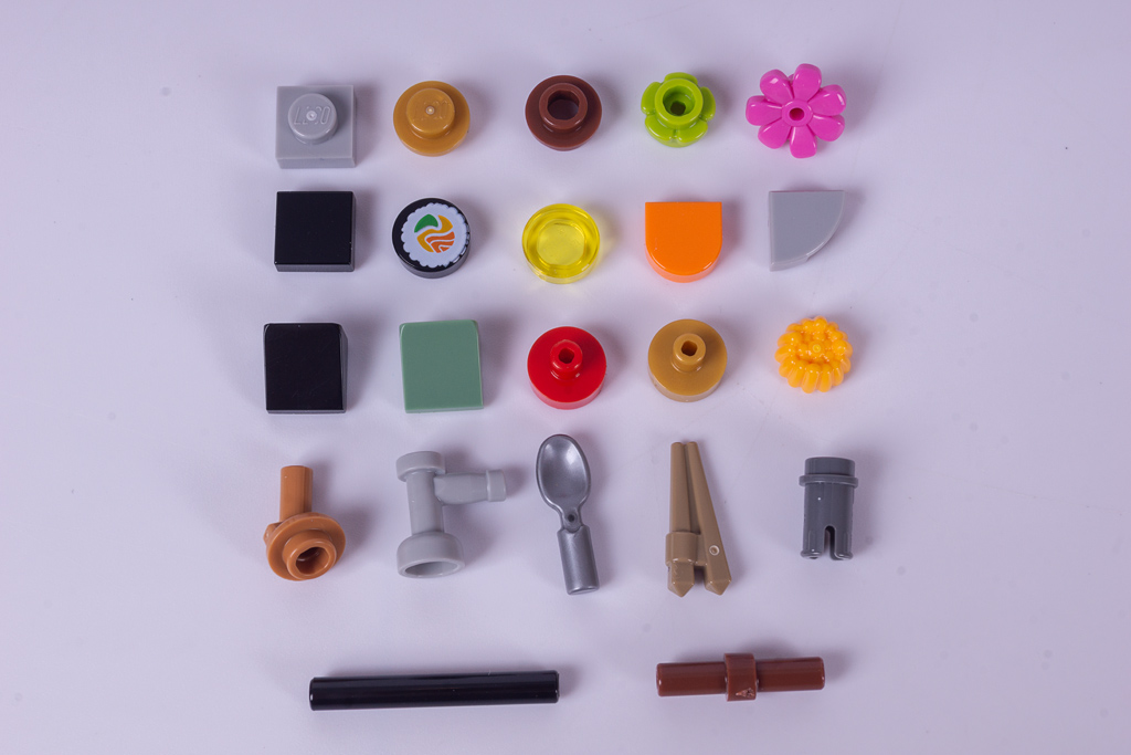LEGO 40906 Restaurants der Welt: Japan: Ersatzteile