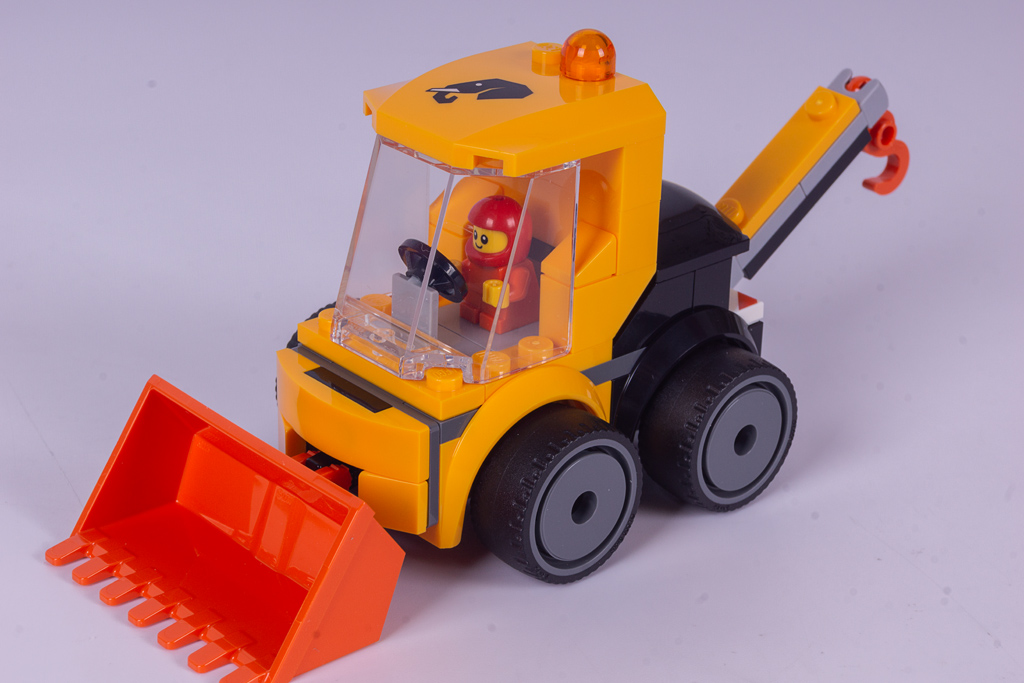 LEGO City 60483 Coole Flitzer – Radlader: Finales Modell