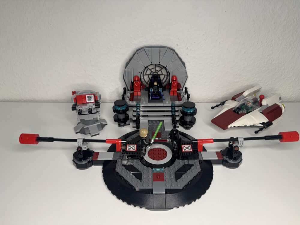 LEGO Star Wars 75427 SMART Play: A-Wing und das Duell im Thronsaal