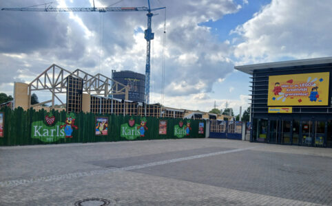 Direkte Nachbarn: Karls Erlebnis-Dorf Oberhausen und das LEGOLAND Discovery Center