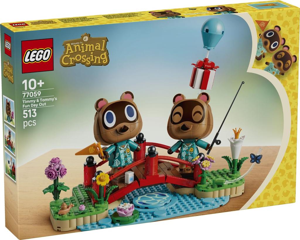 LEGO Animal Crossing 77059 Ausflug mit Nepp und Schlepp