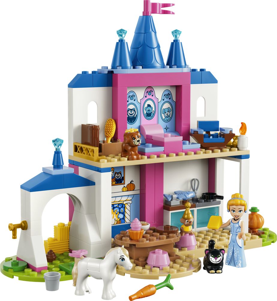 LEGO Disney 43283 Cinderellas Tierpalast