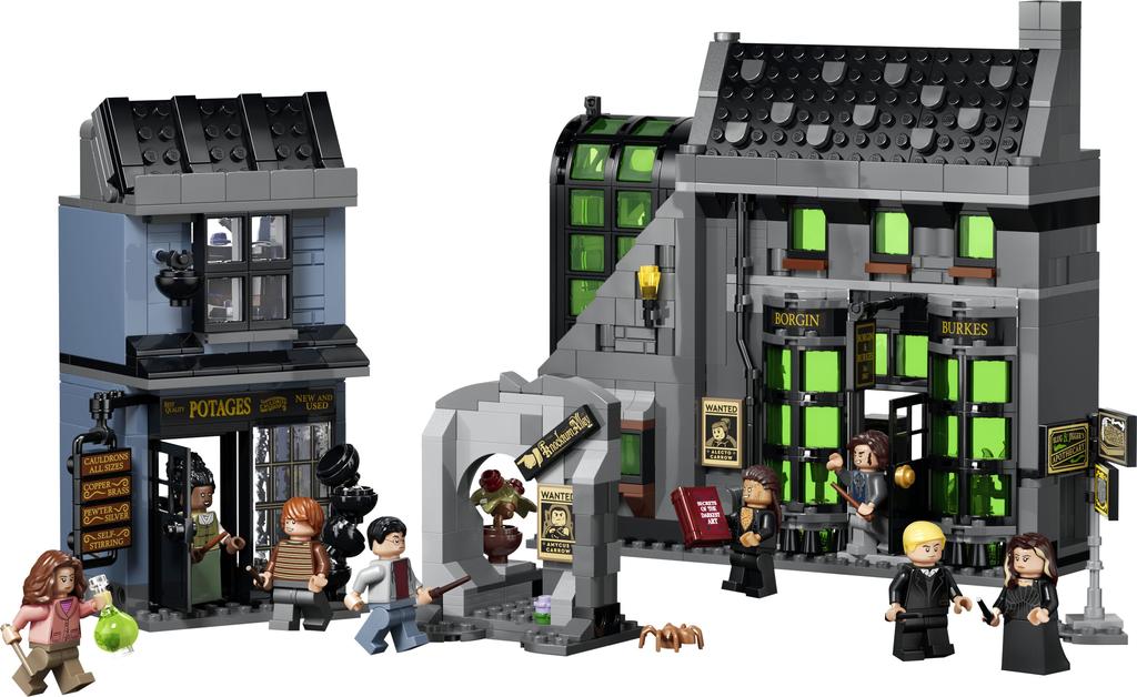LEGO Harry Potter 76471 Knockturn Alley Wizarding Shops