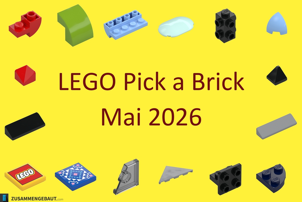 LEGO Pick a Brick Mai 2026: Steine, Platten und Kacheln