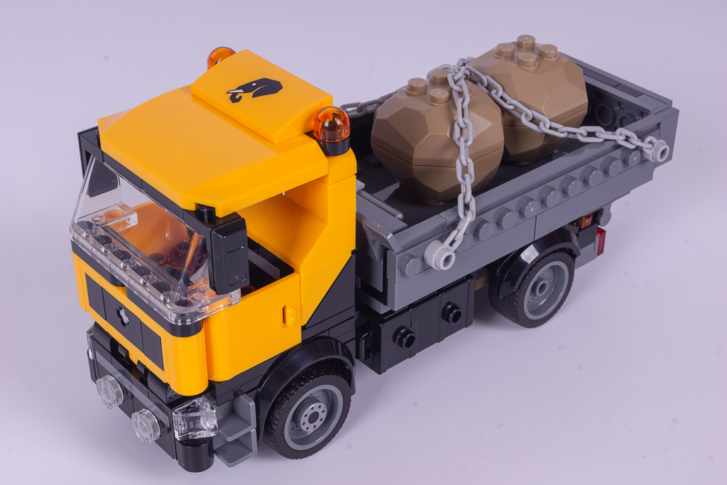 LEGO City 60467 Schwerlast-Abschleppwagen mit Kran: Baustellen-LKW