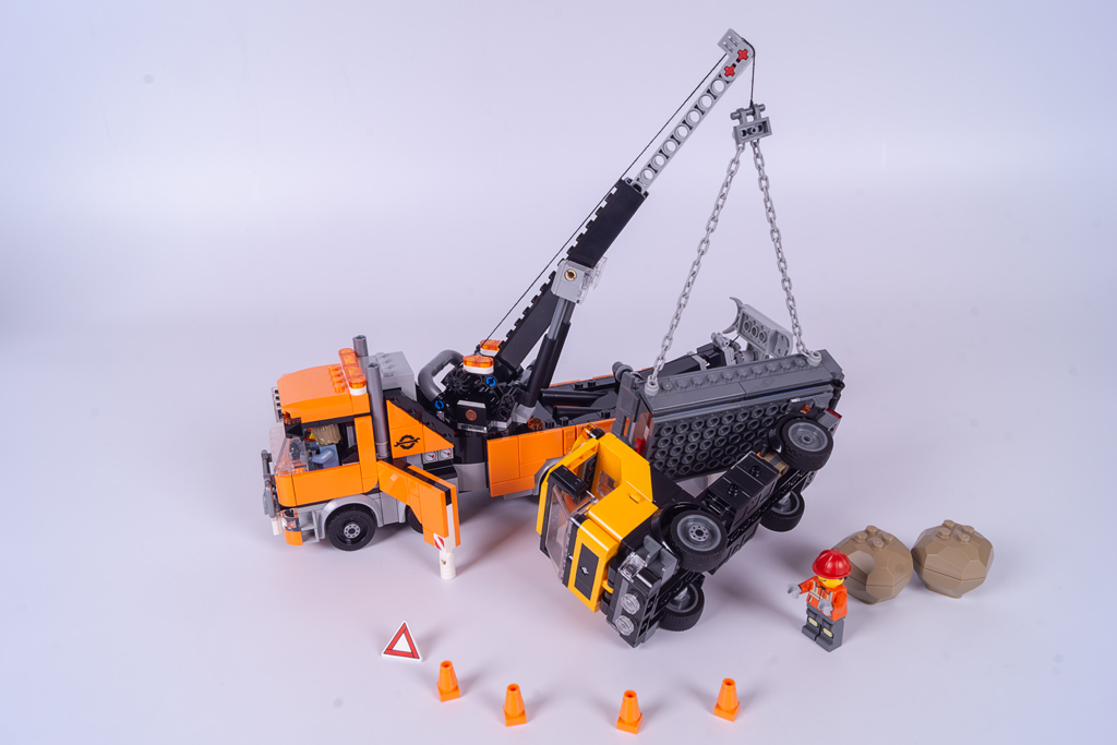 LEGO City 60467 Schwerlast-Abschleppwagen mit Kran: Finales Modell