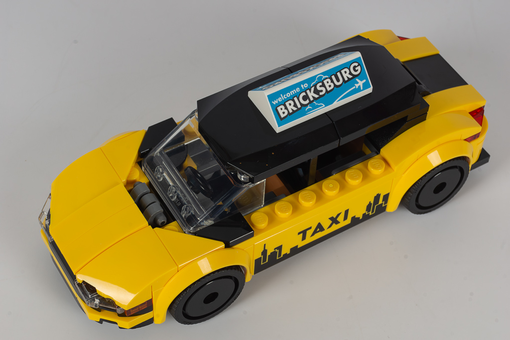 LEGO City 60487 Gelbes Taxi: Finales Modell