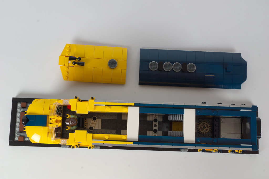 LEGO BrickLink Designer Program 910066 Brick-Railroad-Lokomotive: Innenraum