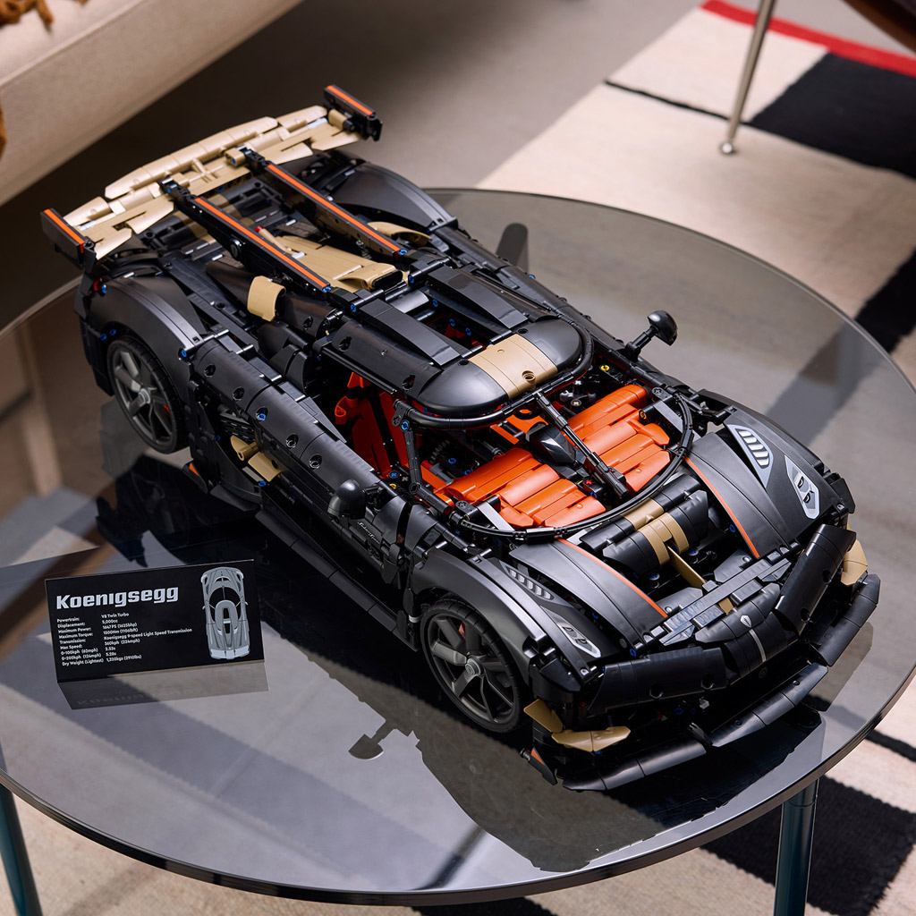 LEGO Technic 42232 Koenigsegg Sadair’s Spear Megacar