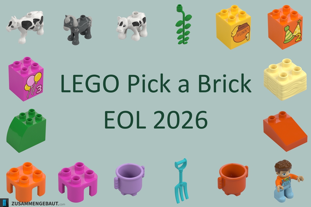 Pick a Brick EOL 1. Halbjahr 2026: Duplo
