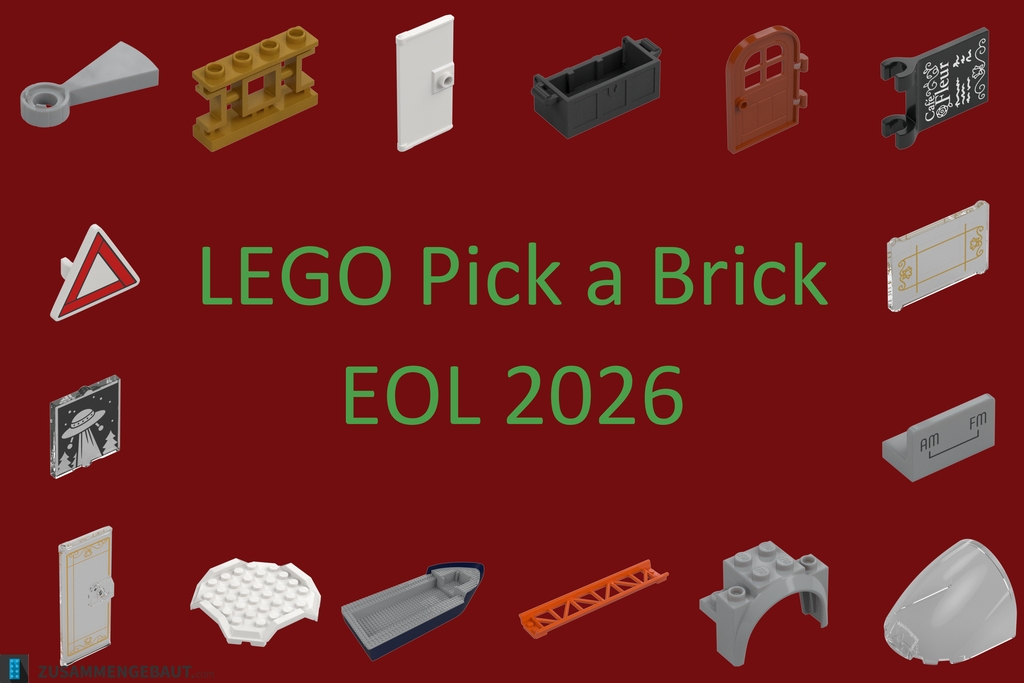 Pick a Brick EOL 1. Halbjahr 2026: Sonstiges