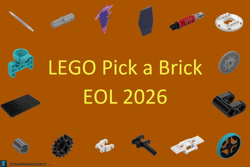 Pick a Brick EOL 1. Halbjahr 2026: Technic