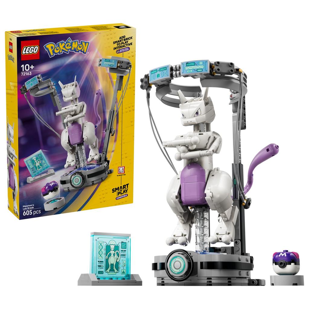 LEGO Pokémon 72163 SMART Play: Mewtus Ausbruch aus dem Labor