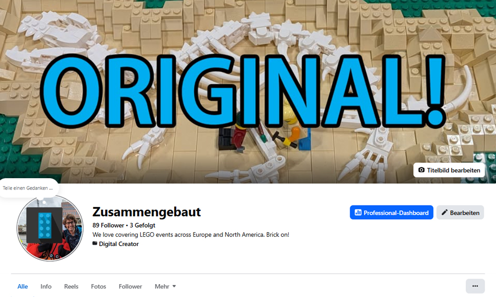 Zusammengebaut ist offiziell zurück bei Facebook!