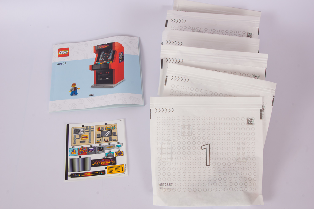 LEGO 40805 Spielautomat: Setumfang
