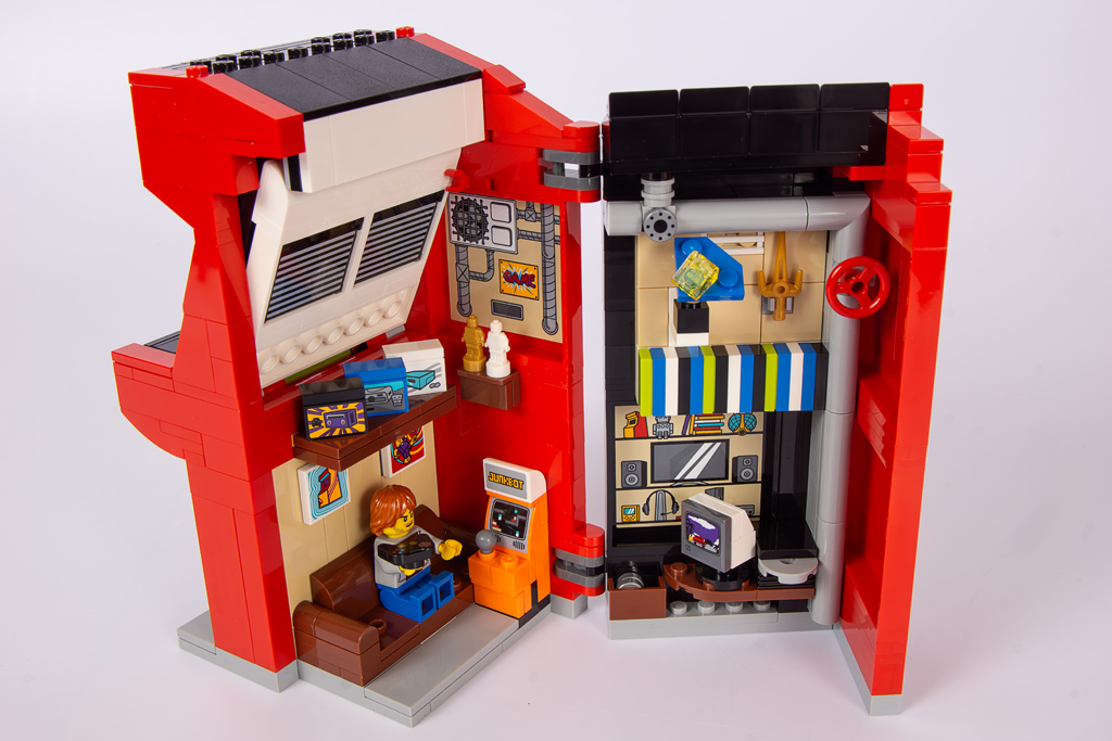 LEGO 40805 Spielautomat: Einrichtung