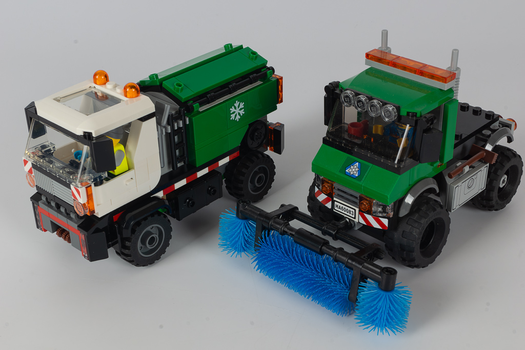 LEGO City 60490 Schneepflug: Vergleich mit 60083 Schneepflug