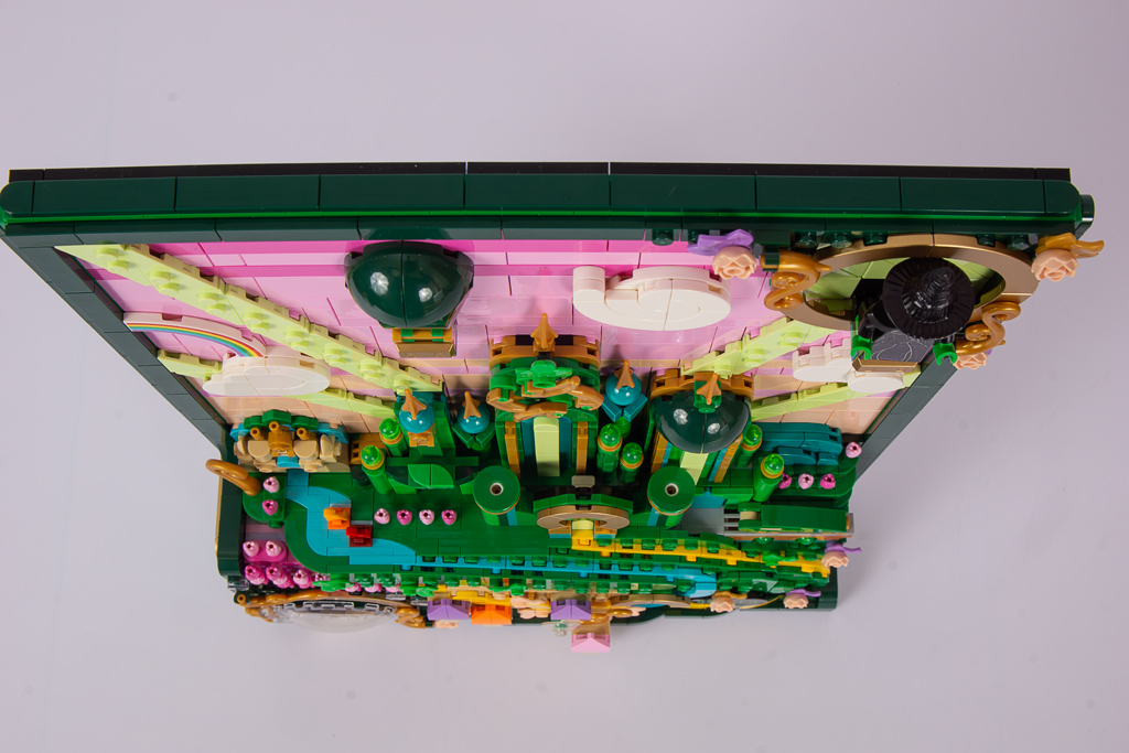 LEGO Wicked 75685 Emerald-City-Wandkunst: Finales Modell