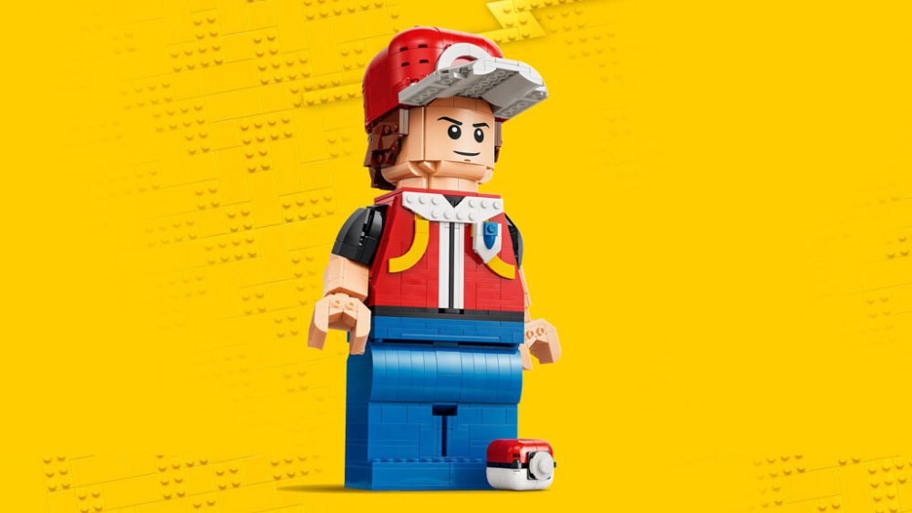 LEGO Pokémon 40868 Up-Scaled Red Minifigure