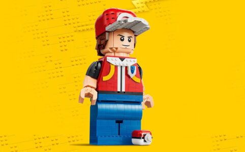 LEGO Pokémon 40868 Up-Scaled Red Minifigure