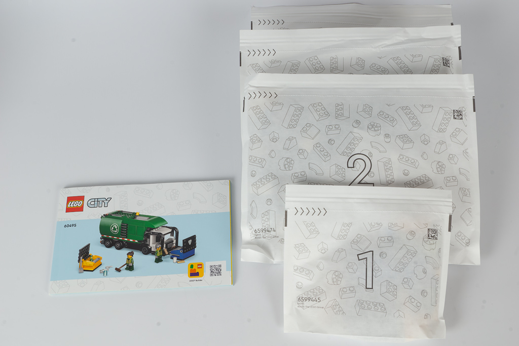 LEGO City 60495 Recycling-LKW: Setumfang