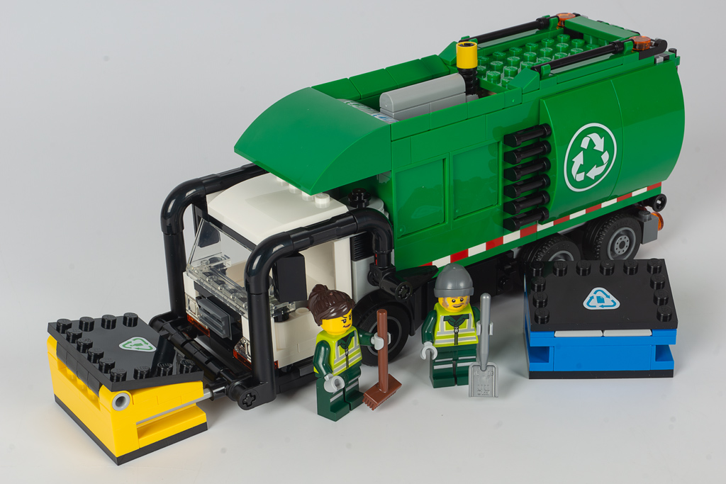 LEGO City 60495 Recycling-LKW: Finales Modell
