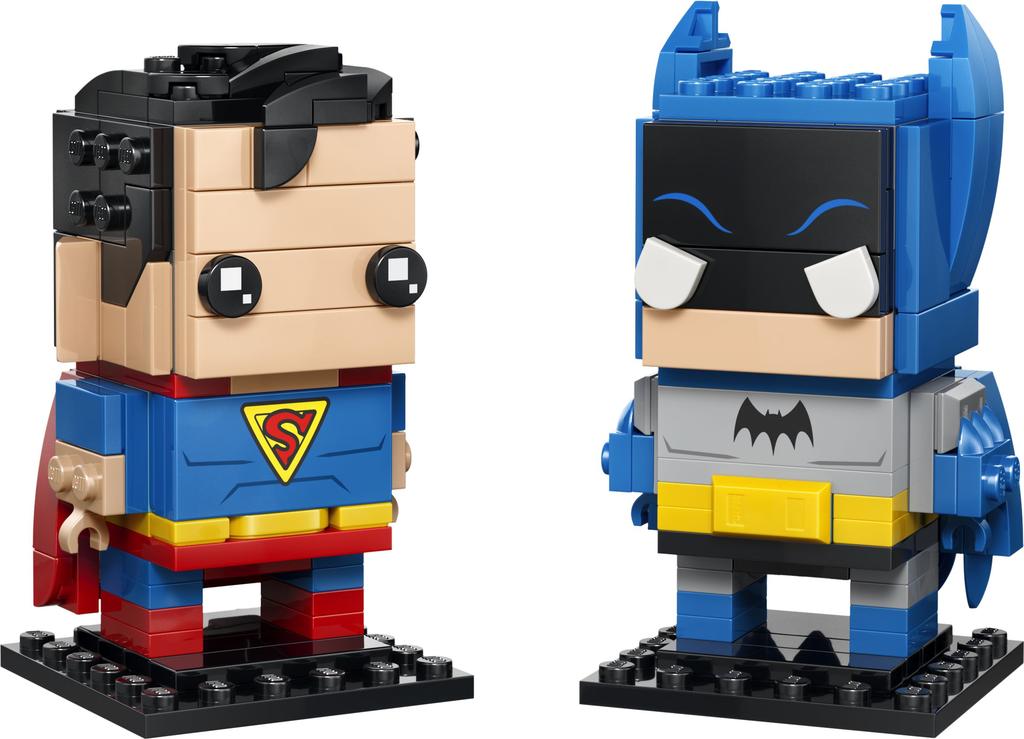 LEGO BrickHeadz 40859 Golden Age Superman and Batman Figures
