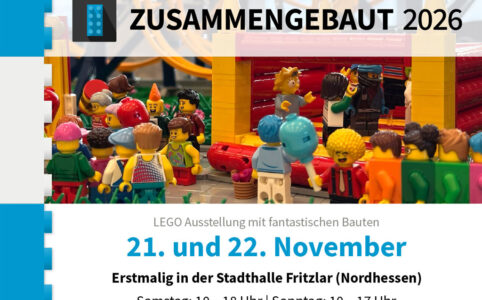 Zusammengebaut 2026 LEGO Ausstellung in Fritzlar (Nordhessen)