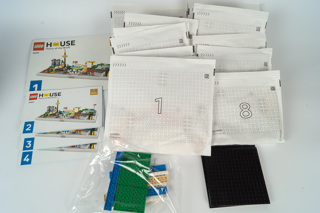 LEGO 40507 I ❤️ Billund: Setumfang