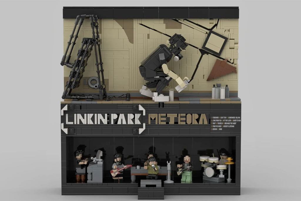 LEGO Ideas Meteora Album Cover From Linkin Park