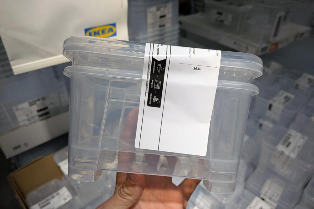 Neue Ikea Samla-Box