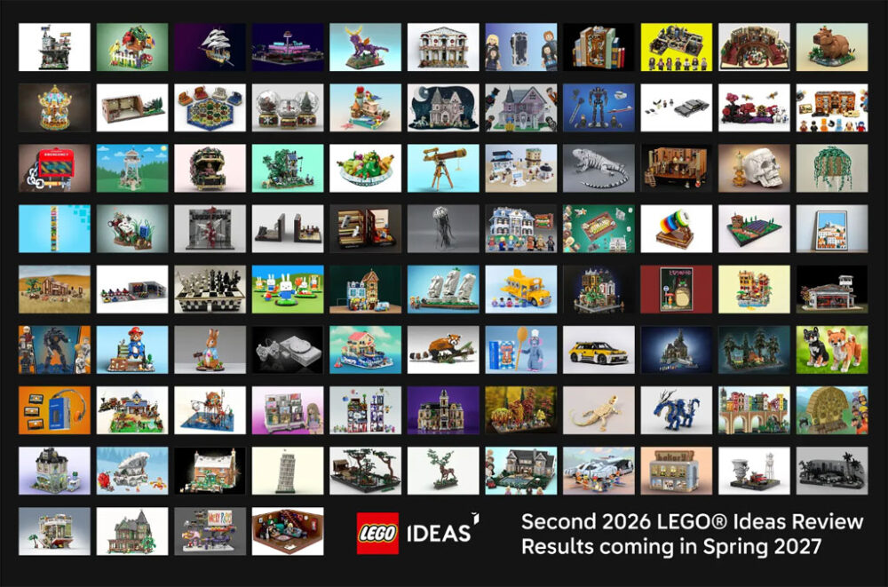 LEGO Ideas: 92 Entwürfe sind im Rennen