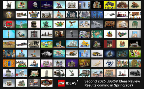 LEGO Ideas: 92 Entwürfe sind im Rennen