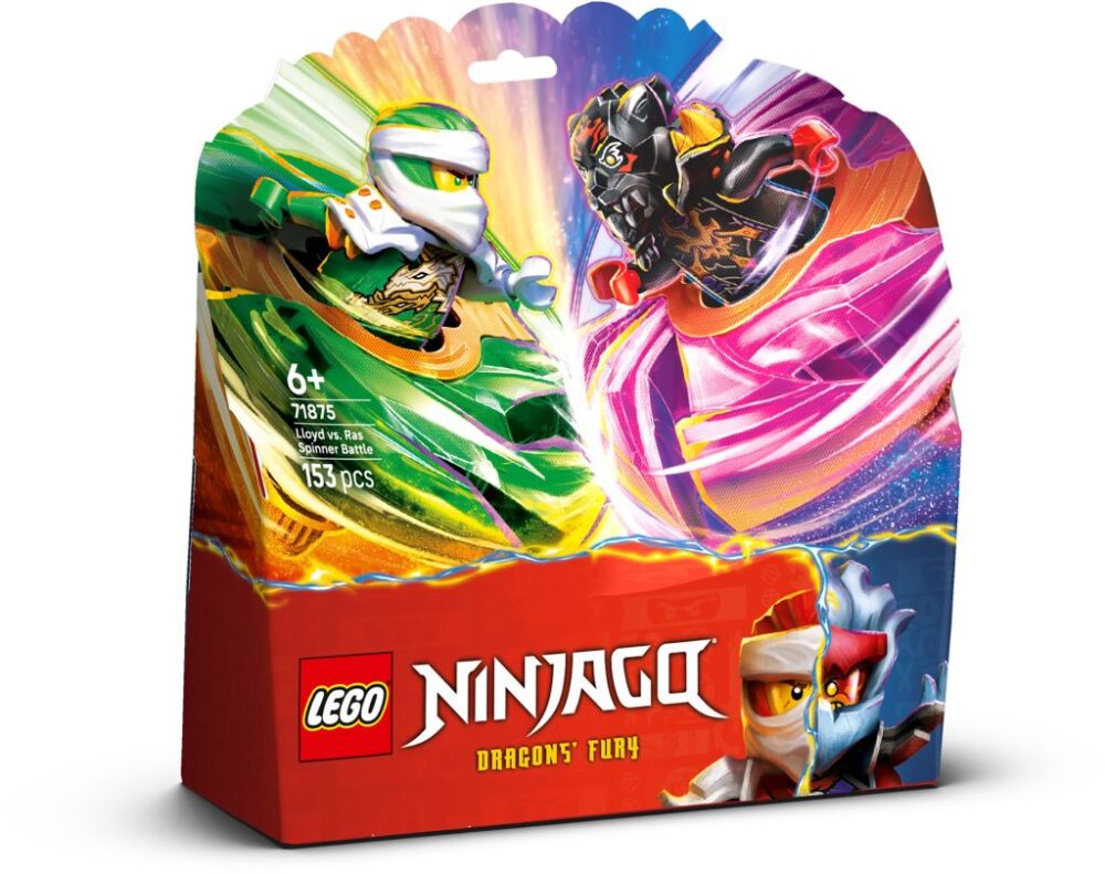 LEGO Ninjago 71785 Lloyd vs. Ras Spinner Battle